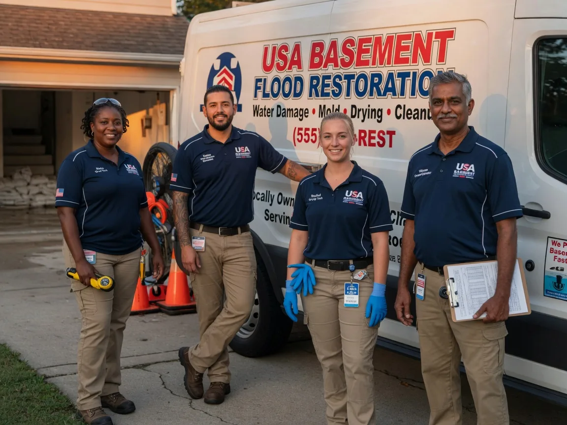 Basement Flood Cleanup company in Middletown, MO
