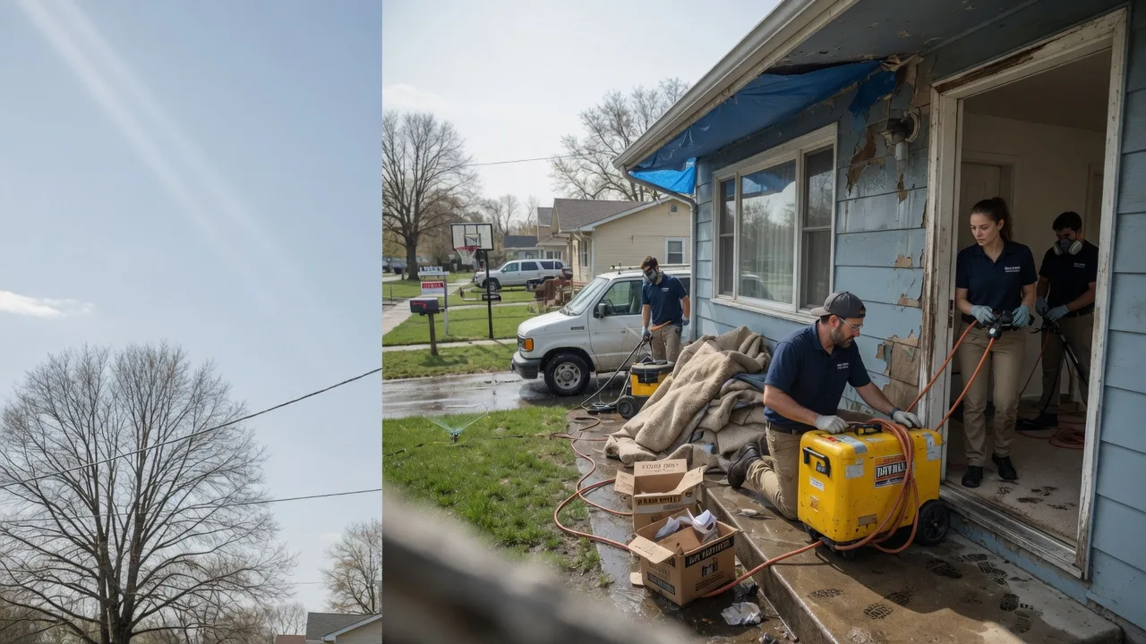 Basement Flood Cleanup in Middletown, MO near me